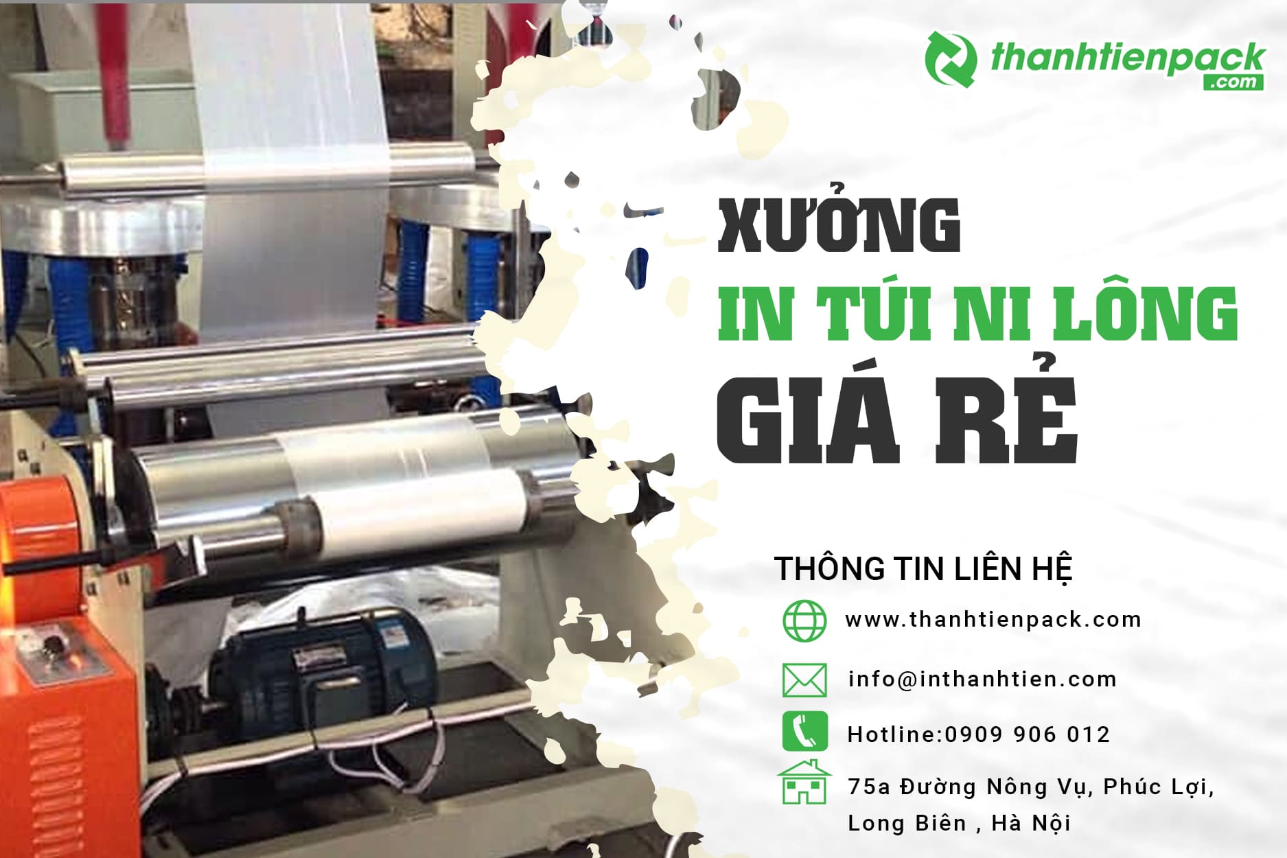 Xưởng In Túi Nilon Giá Rẻ Số Lượng Ít Chất Lượng Hà Nội
