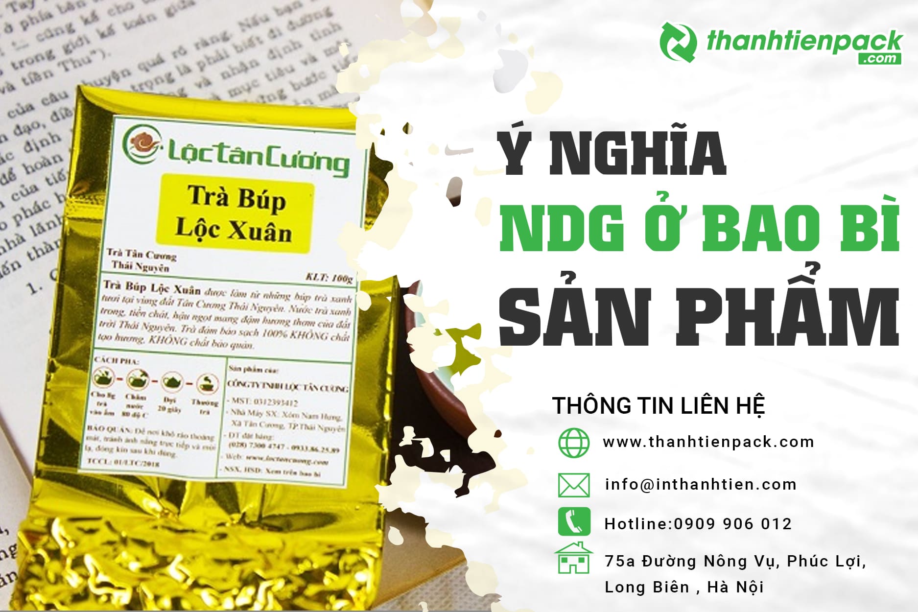 NDG trên bao bì là gì? Ý nghĩa và vai trò của ký hiệu NDG