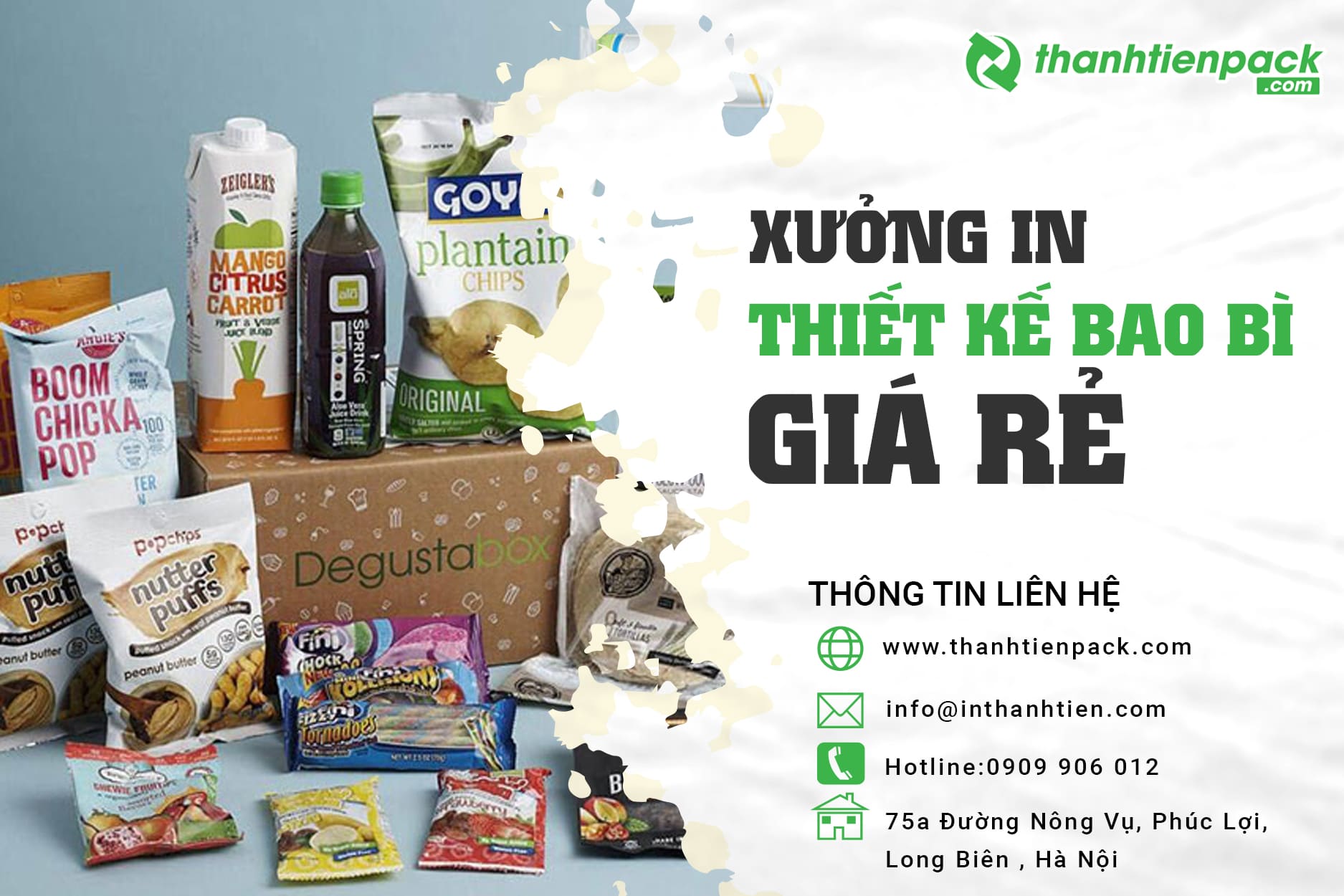 Dịch Vụ Thiết Kế Bao Bì Chuyên Nghiệp Miễn Phí 