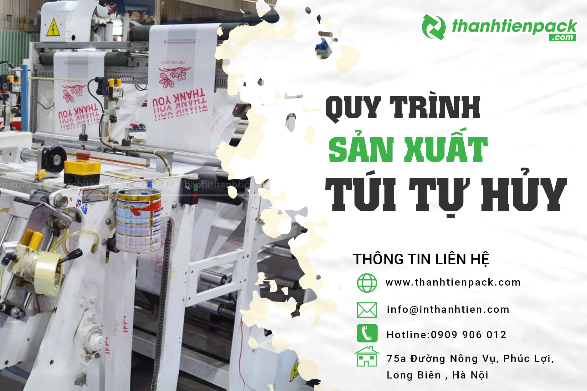 Tìm Hiểu Quy Trình Sản Xuất Túi Ni Lông Tự Hủy Sinh Học