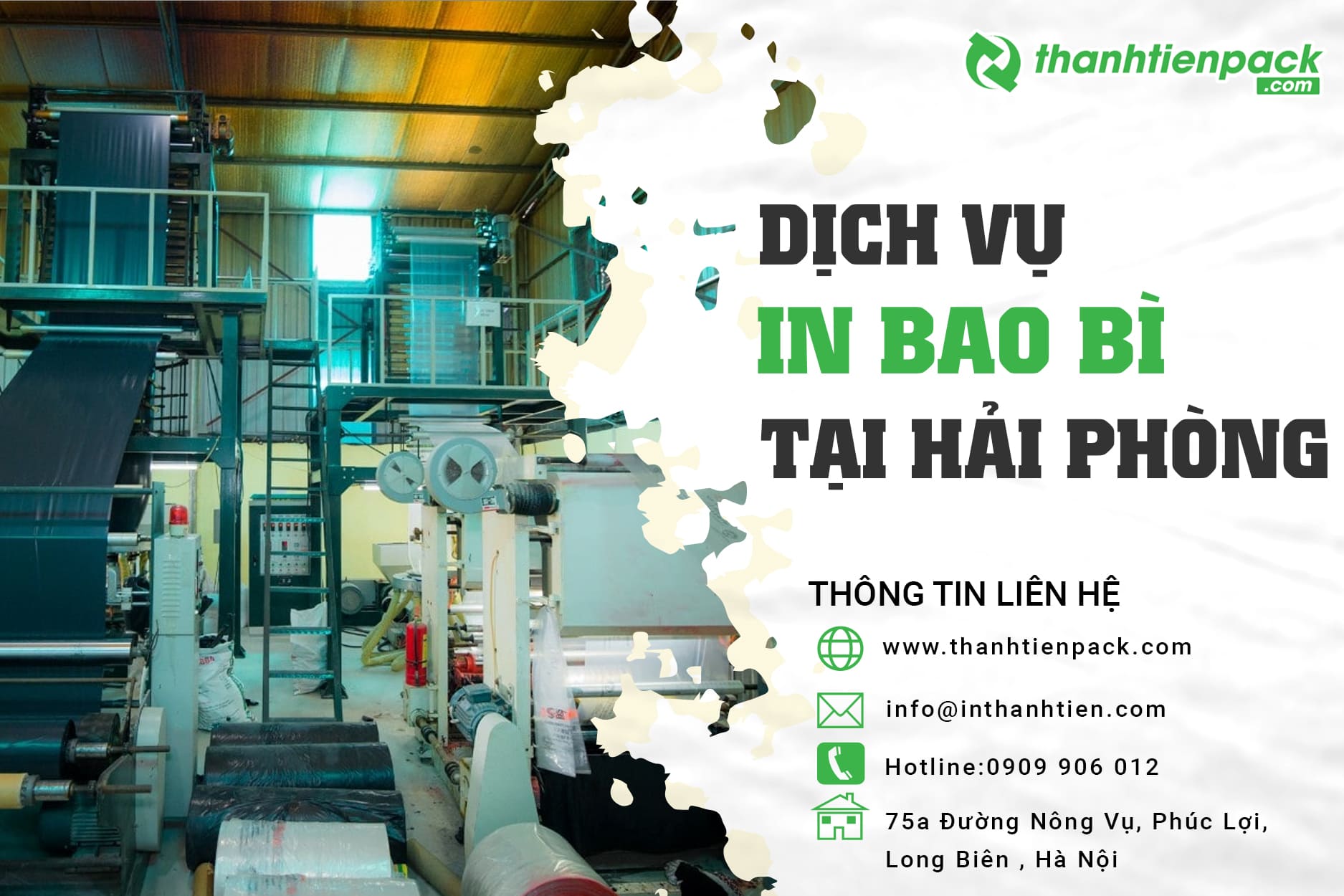 In bao bì tại Hải Phòng giá rẻ - Giao hàng nhanh chóng