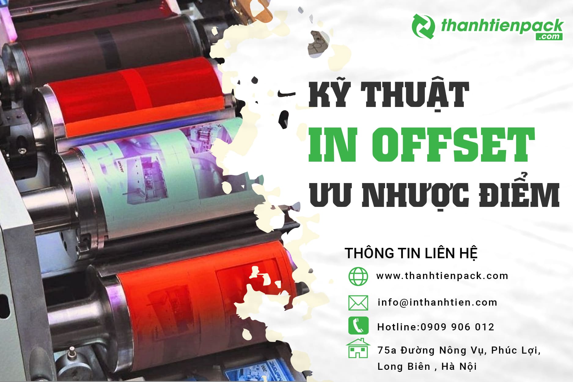 In Offset là gì? Tìm hiểu công nghệ in offset trên nhựa