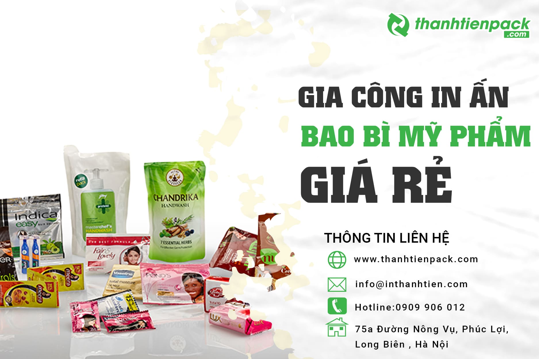 Tác dụng của bao bì mỹ phẩm và lưu ý khi thiết kế, in ấn