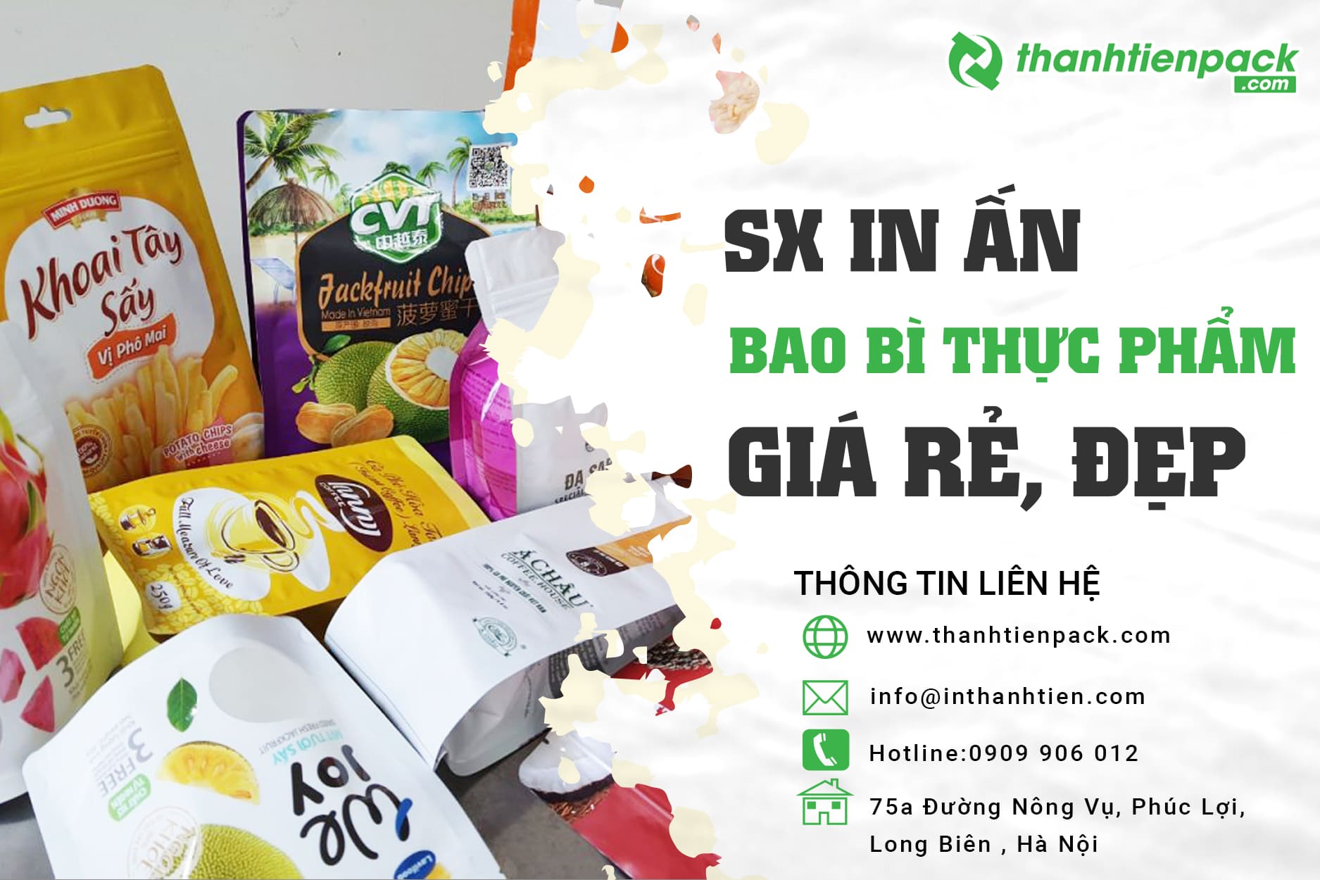 Bao bì thực phẩm là gì? Các loại bao bì thực phẩm phổ biến
