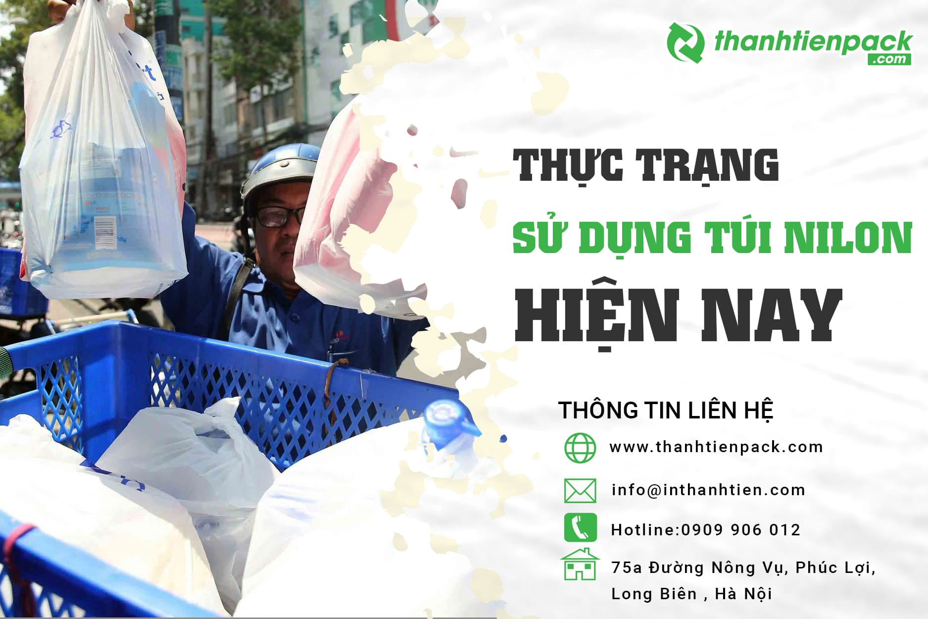 Thực trạng sử dụng túi nilon​ hiện nay ở Việt Nam 