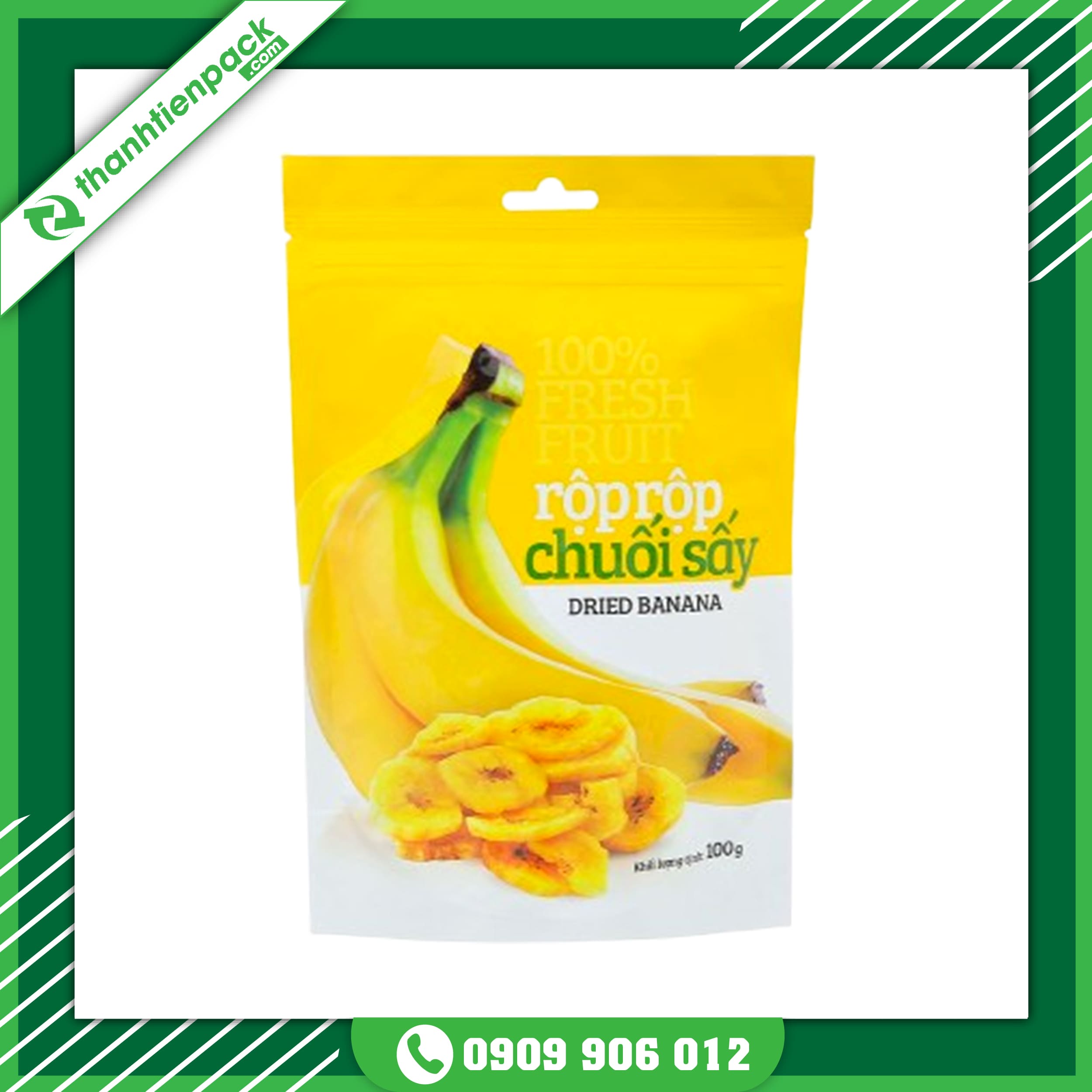 Bao Bì Chuối Sấy