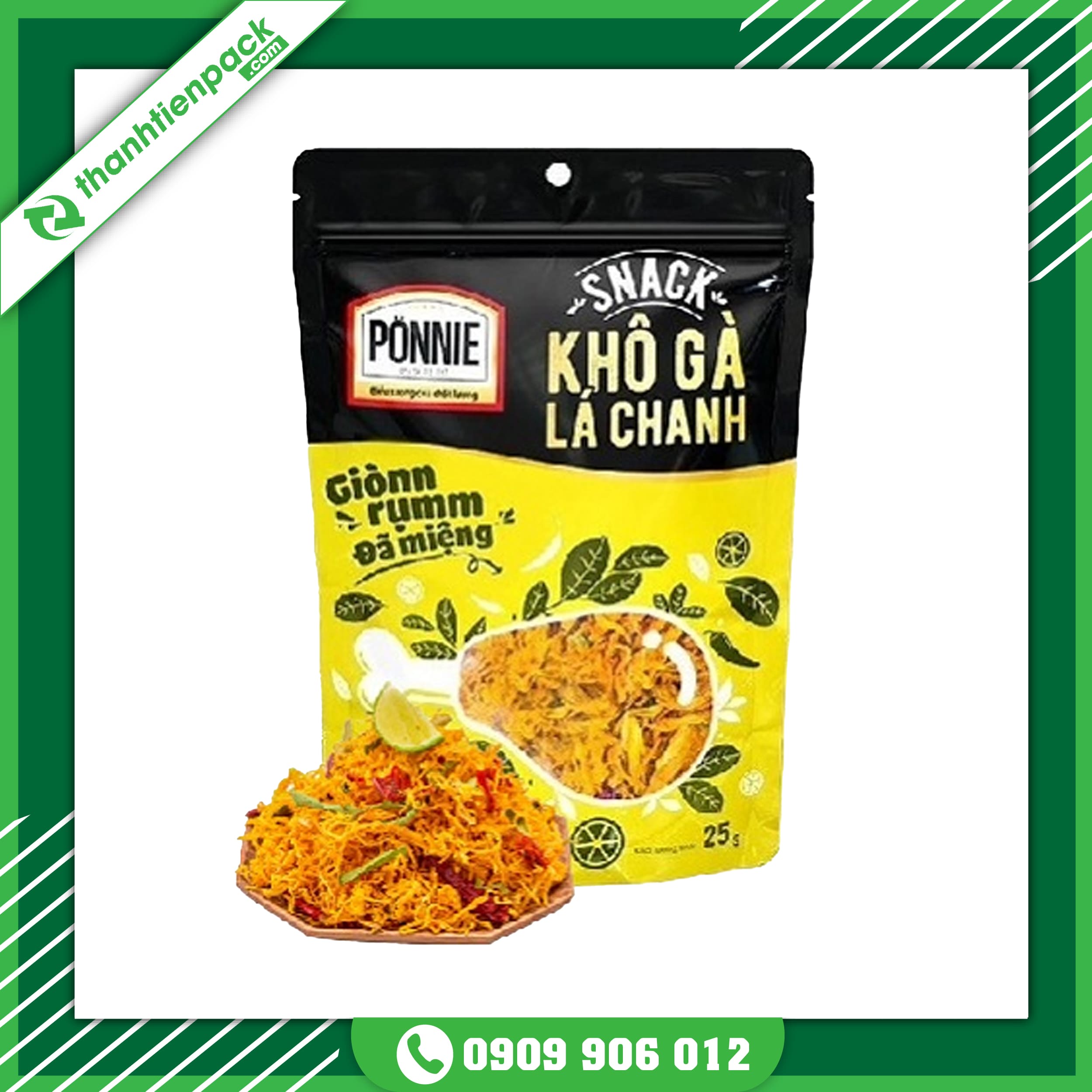 Bao Bì Đựng Khô Gà