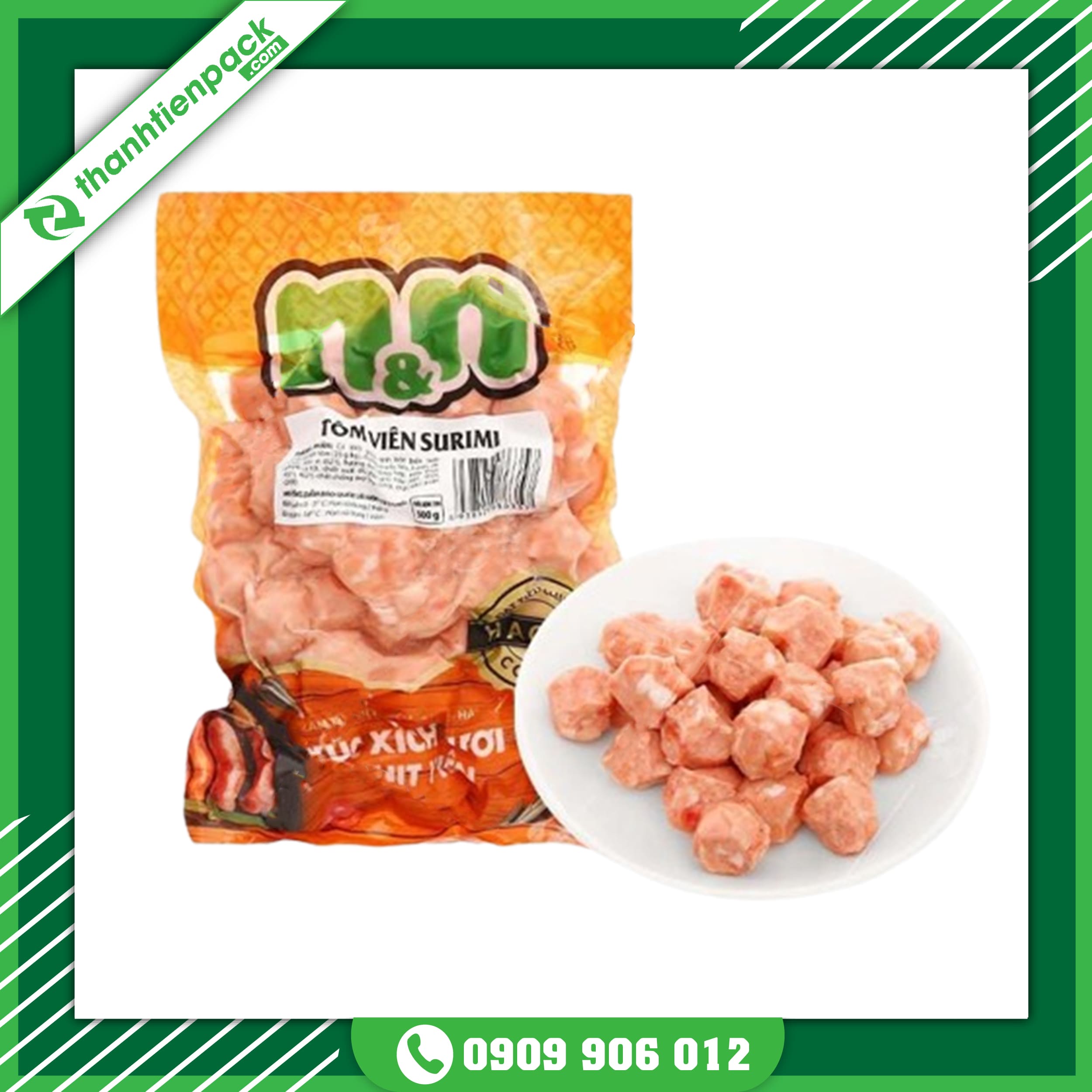 Bao Bì Đựng Tôm Viên