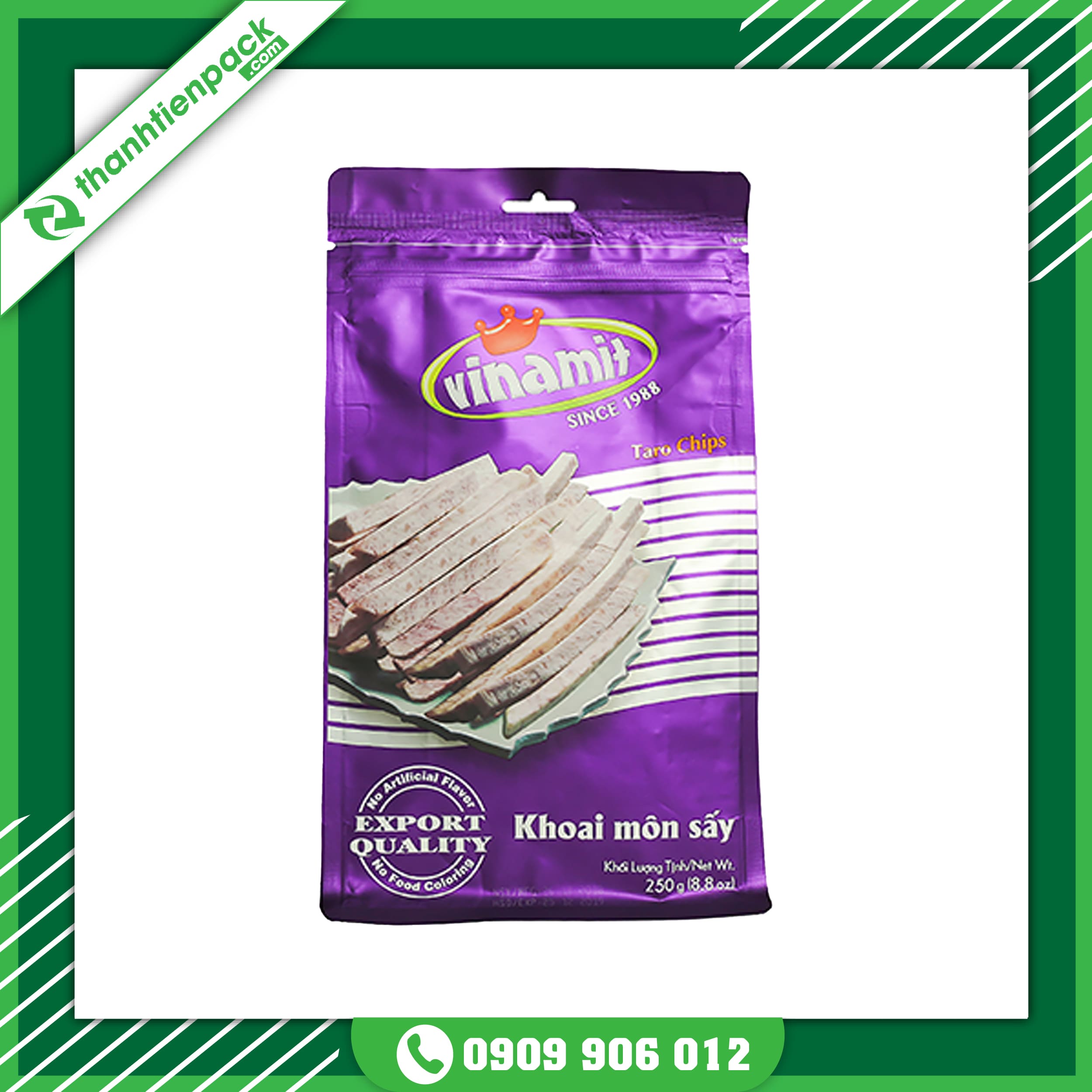 Bao Bì Khoai Môn Sấy