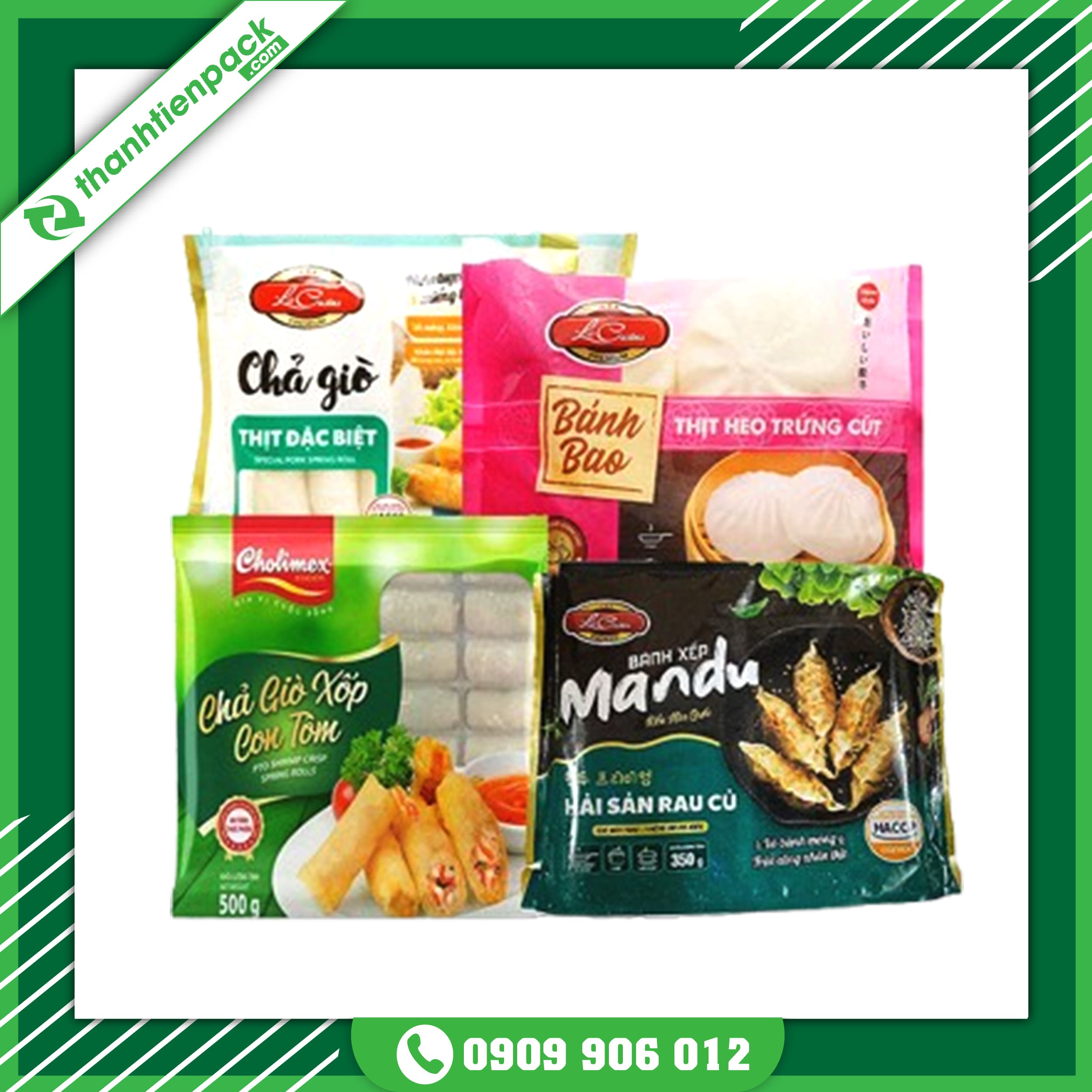 Bao Bì Thực Phẩm Đông Lạnh