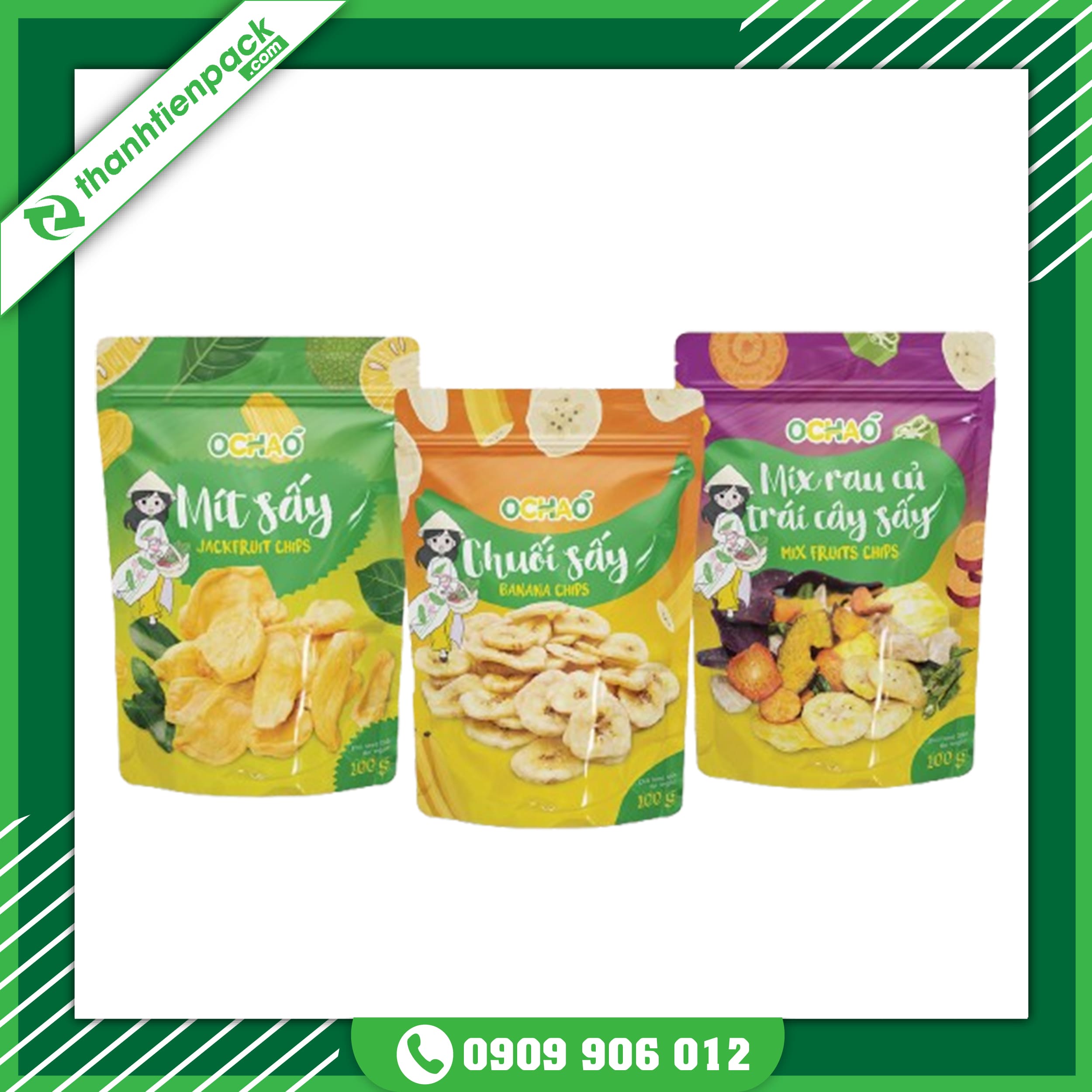 Bao Bì Trái Cây Sấy