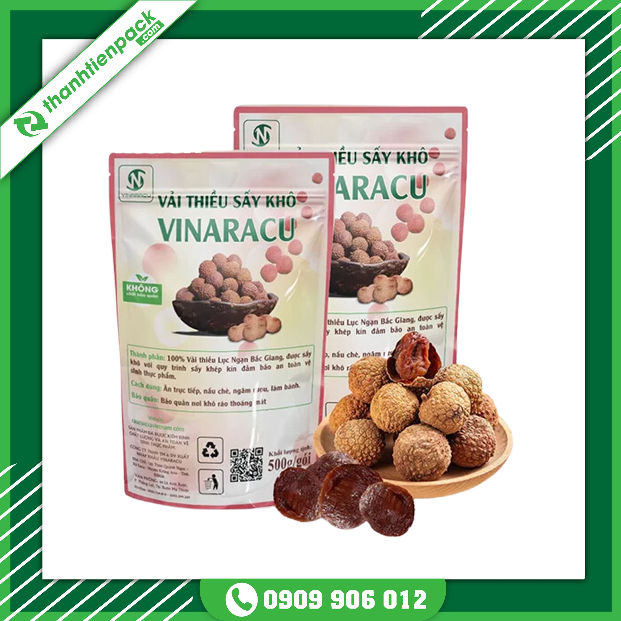 Bao Bì Vải Sấy Khô