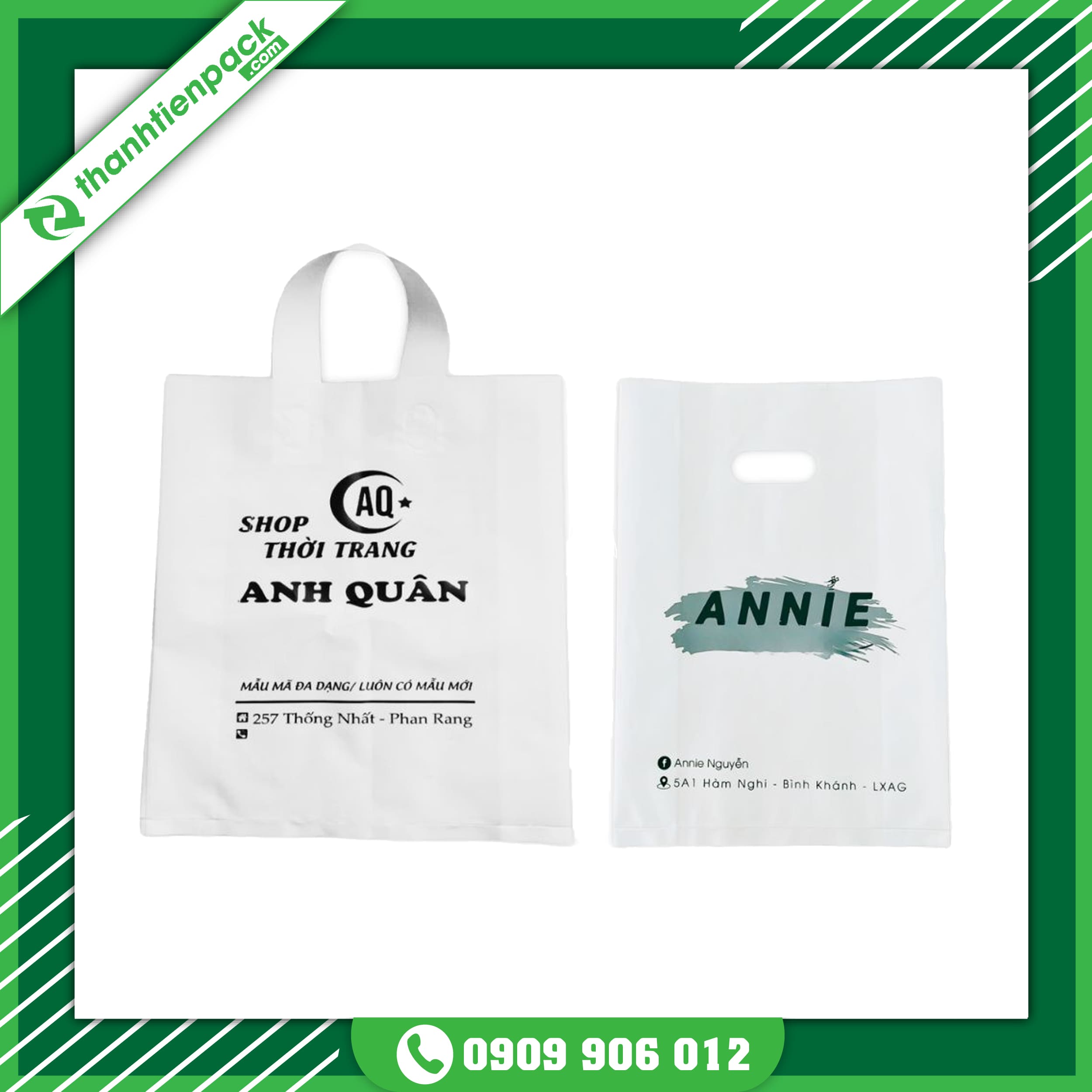 Túi Ni Lông Đựng Quần Áo