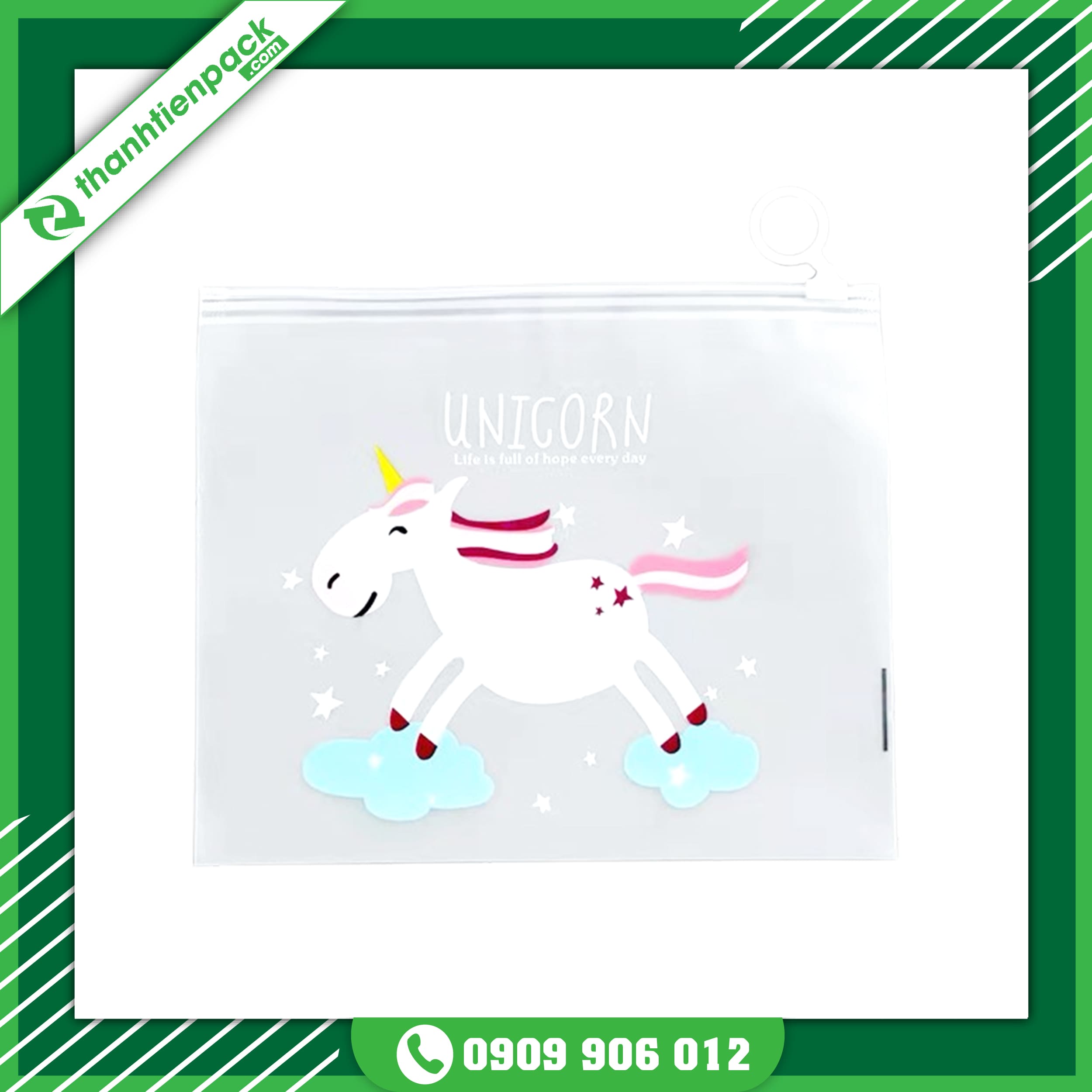 Túi Zip Đựng Bút