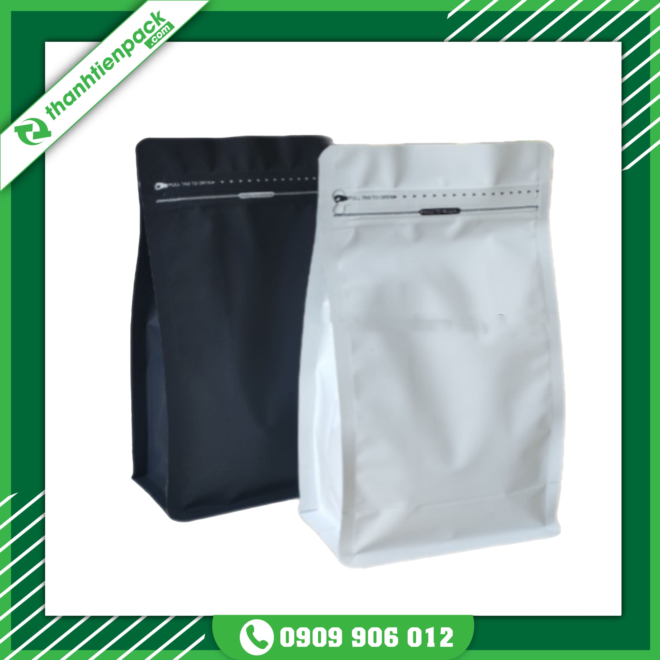 Túi Zipper 8 Cạnh